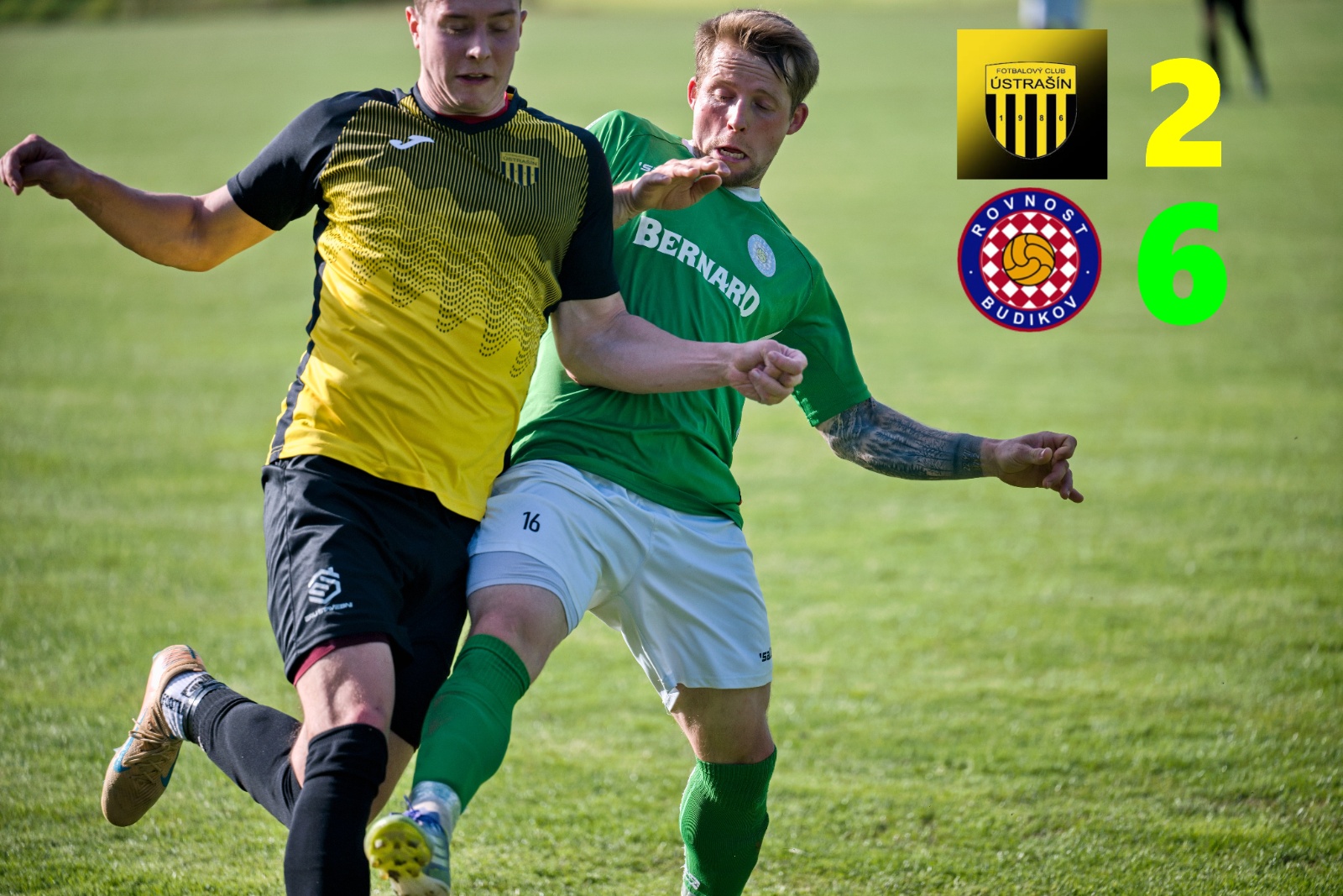 TJ FC Ústrašín-TJ Rovnost Budíkov 2:6