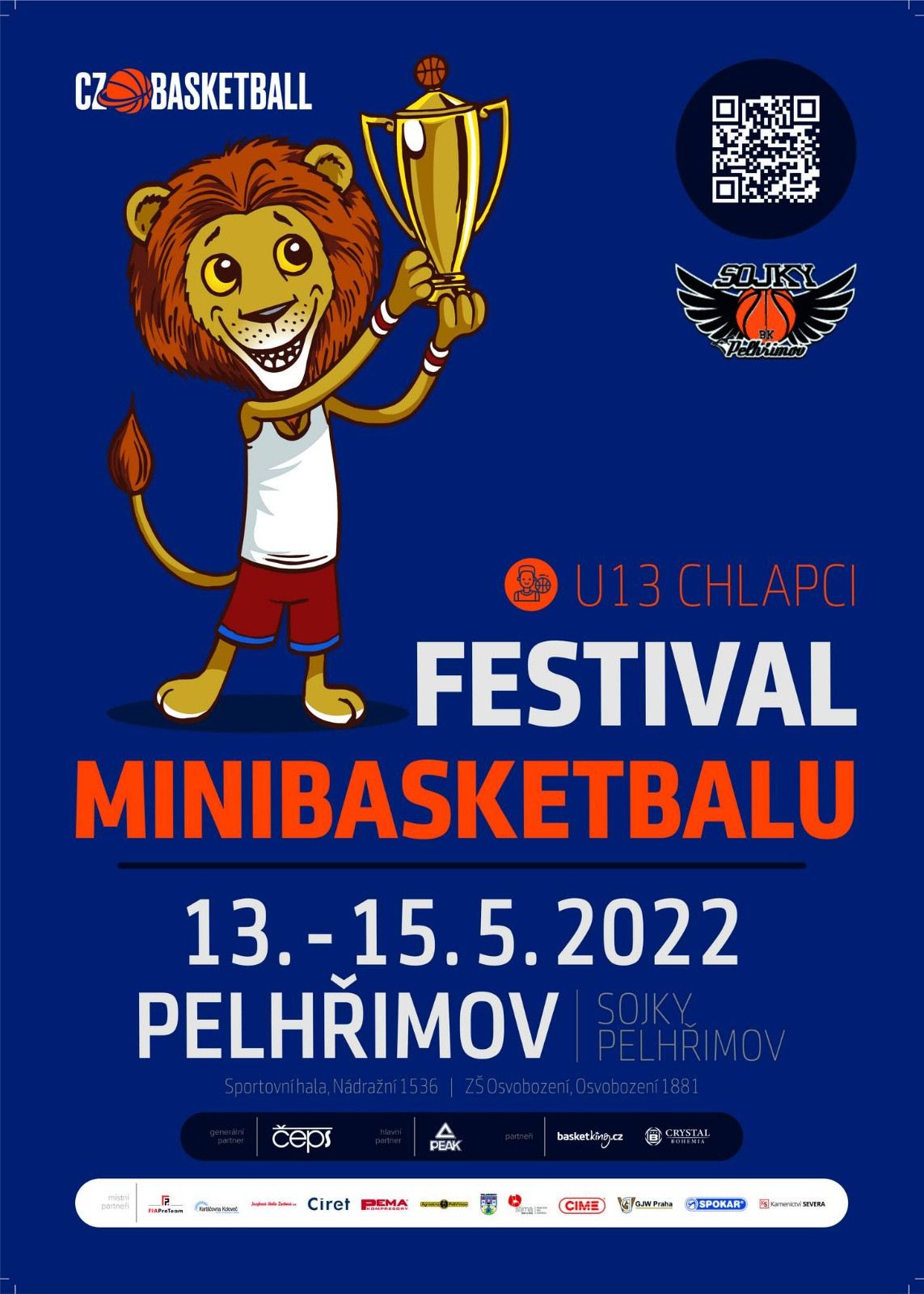 FESTIVAL minibasketbalu U13 chlapci 