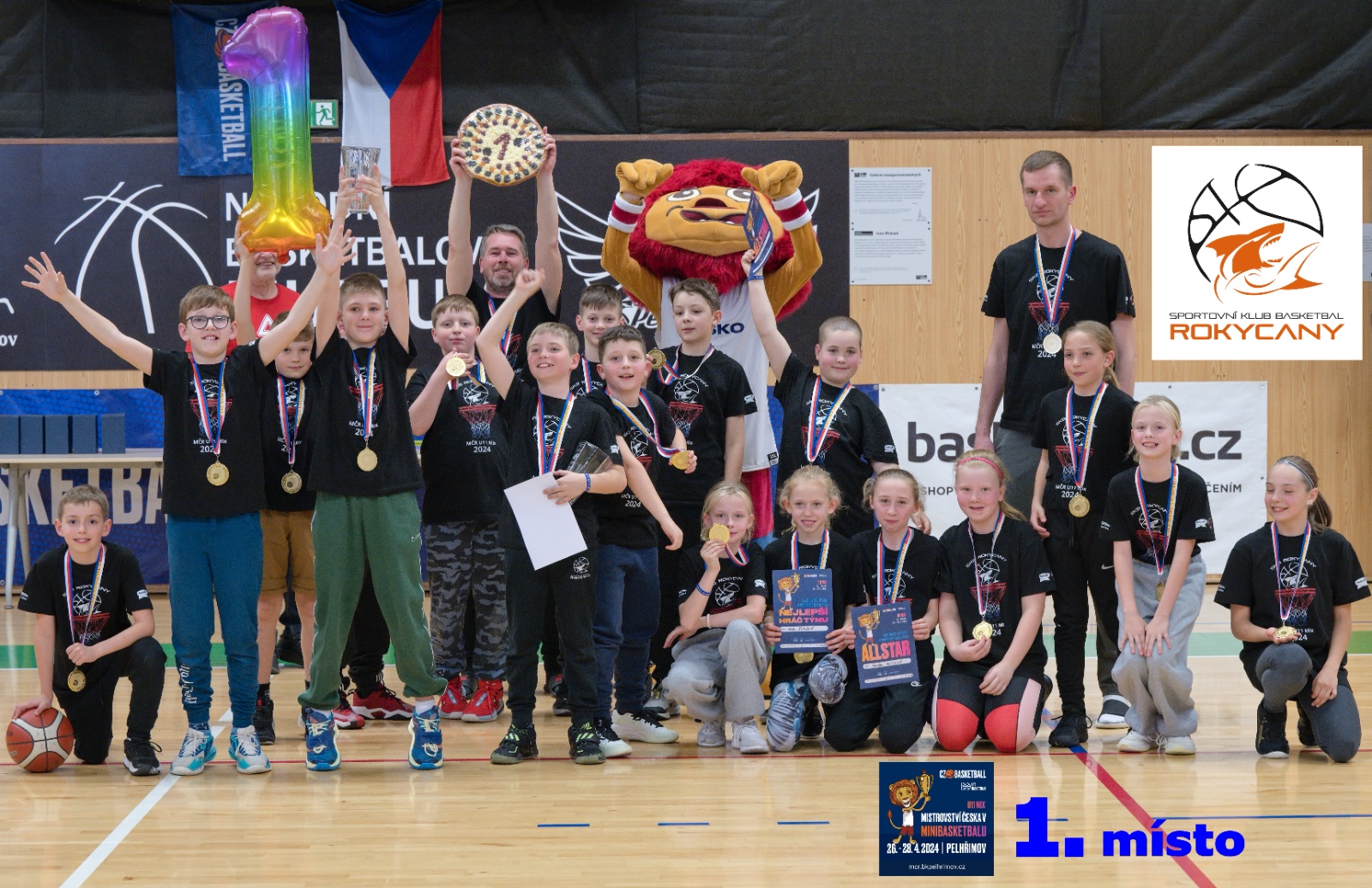 Slavnostní ukončení Mistrovství ČR U11 MIX