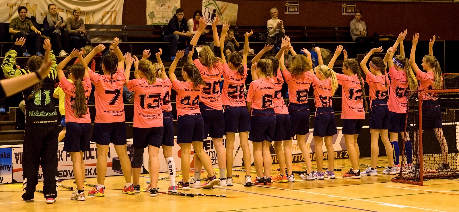 Žákyně v Pelhřimově