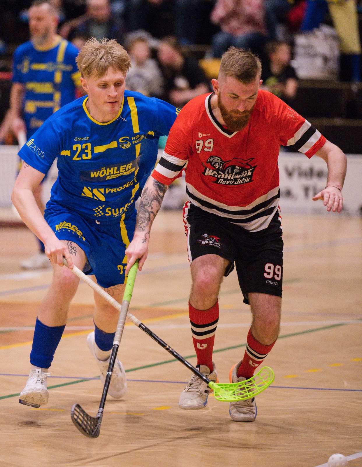 SPARTAK Pelhřimov vs. WARRIORS Nový Jičín 7:6p